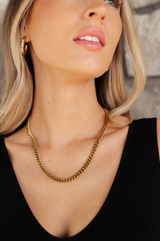 Lindsey Gold Plated Necklace