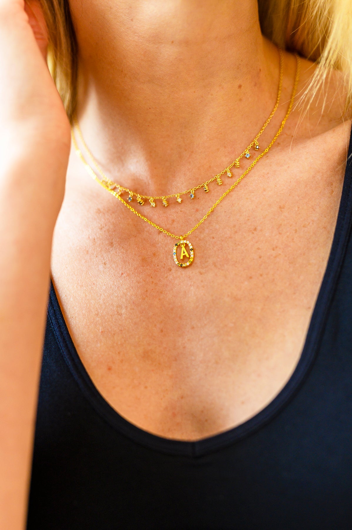 Isla Initial Necklace